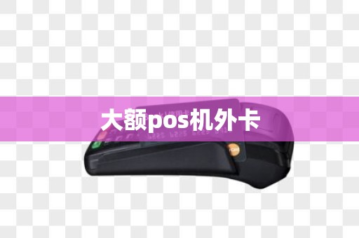 大额pos机外卡