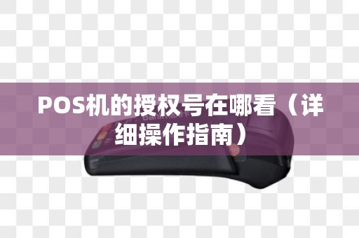 POS机的授权号在哪看（详细操作指南）
