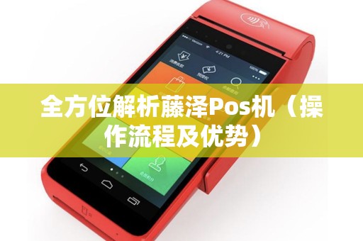 全方位解析藤泽Pos机（操作流程及优势）
