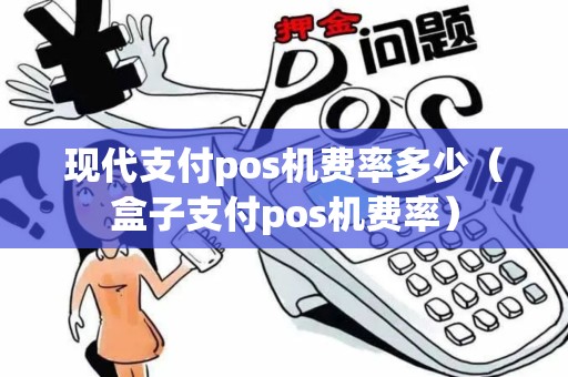 现代支付pos机费率多少（盒子支付pos机费率）