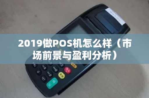 2019做POS机怎么样（市场前景与盈利分析）