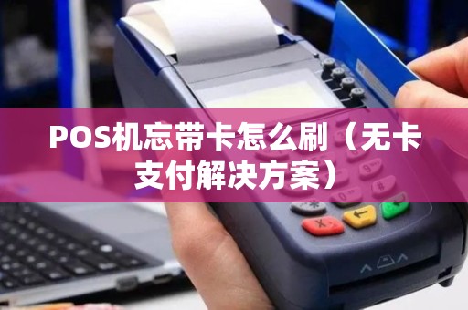 POS机忘带卡怎么刷（无卡支付解决方案）