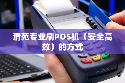 清苑专业刷POS机（安全高效）的方式