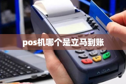 pos机哪个是立马到账