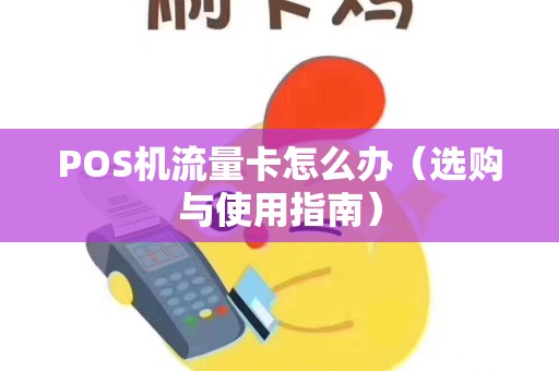 POS机流量卡怎么办（选购与使用指南）