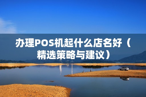 办理POS机起什么店名好（精选策略与建议）