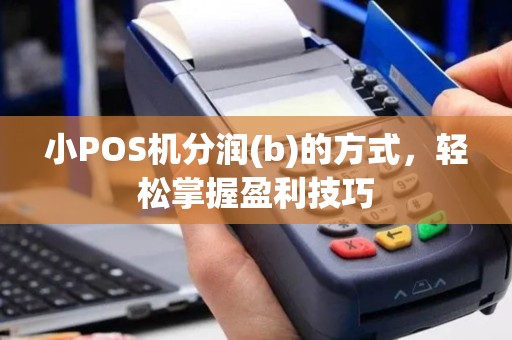 小POS机分润(b)的方式，轻松掌握盈利技巧