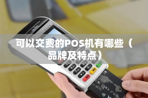 可以交费的POS机有哪些（品牌及特点）