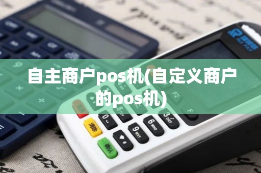 自主商户pos机(自定义商户的pos机)