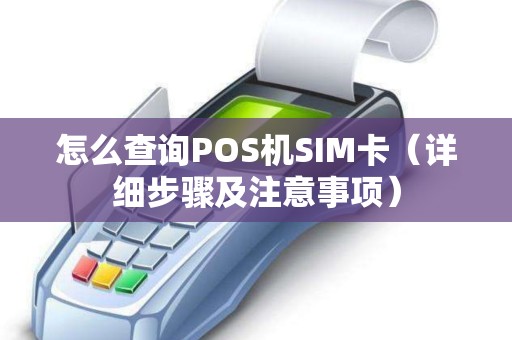 怎么查询POS机SIM卡（详细步骤及注意事项）