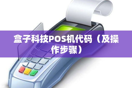 盒子科技POS机代码（及操作步骤）
