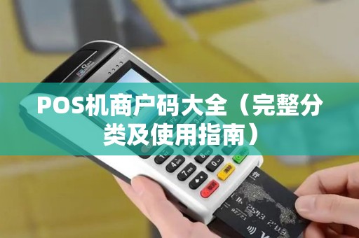 POS机商户码大全（完整分类及使用指南）