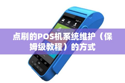 点刷的POS机系统维护（保姆级教程）的方式
