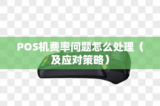 POS机费率问题怎么处理（及应对策略）