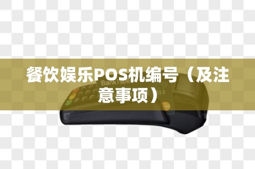 餐饮娱乐POS机编号（及注意事项）
