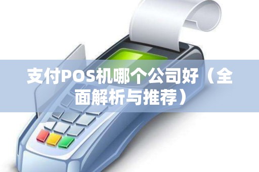 支付POS机哪个公司好（全面解析与推荐）
