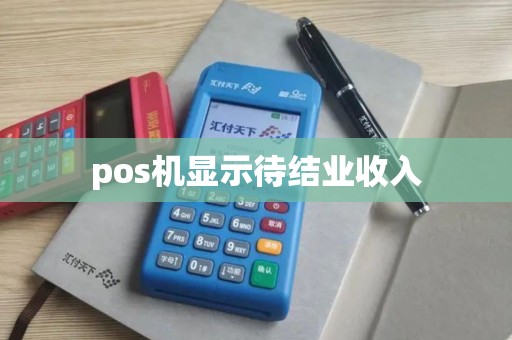 pos机显示待结业收入