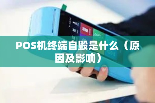POS机终端自毁是什么（原因及影响）