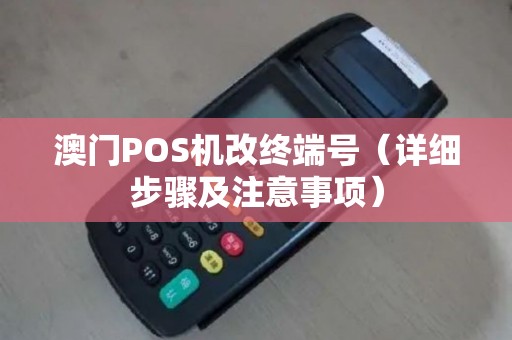 澳门POS机改终端号（详细步骤及注意事项）