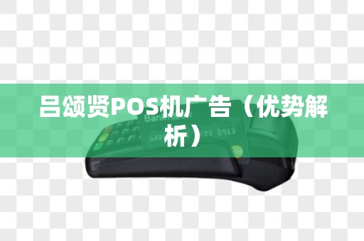 吕颂贤POS机广告（优势解析）