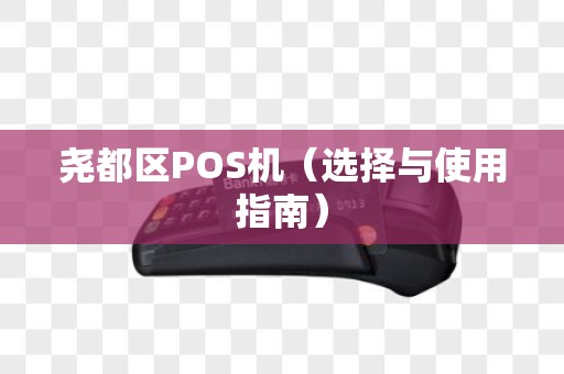 尧都区POS机（选择与使用指南）