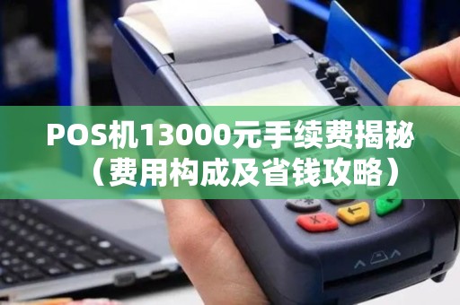 POS机13000元手续费揭秘（费用构成及省钱攻略）