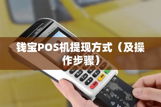 钱宝POS机提现方式（及操作步骤）