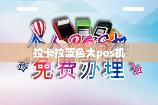 拉卡拉蓝色大pos机