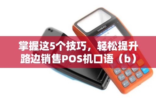 掌握这5个技巧，轻松提升路边销售POS机口语（b）