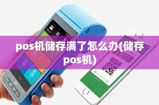 pos机储存满了怎么办(储存pos机)