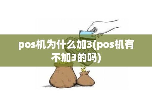 pos机为什么加3(pos机有不加3的吗)