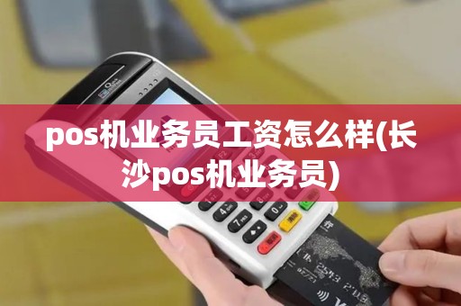 pos机业务员工资怎么样(长沙pos机业务员)