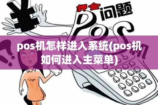 pos机怎样进入系统(pos机如何进入主菜单)