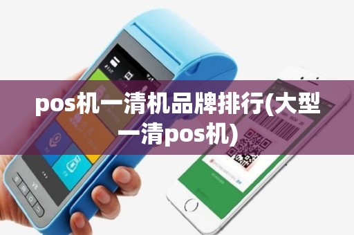 pos机一清机品牌排行(大型一清pos机)