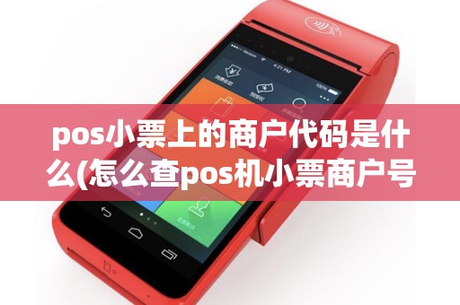 pos小票上的商户代码是什么(怎么查pos机小票商户号)