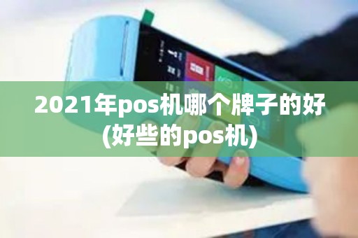 2021年pos机哪个牌子的好(好些的pos机)