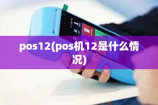 pos12(pos机12是什么情况)