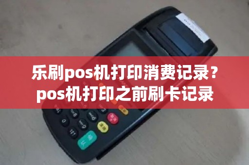 乐刷pos机打印消费记录？pos机打印之前刷卡记录