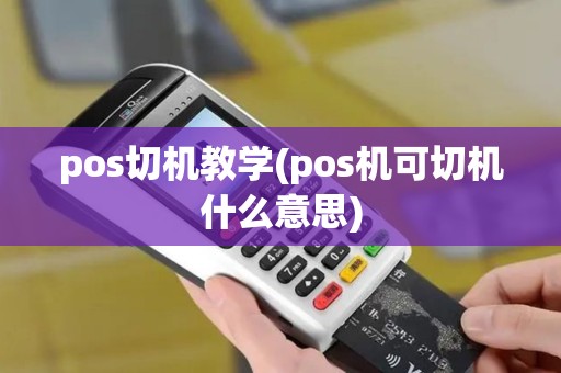 pos切机教学(pos机可切机什么意思)