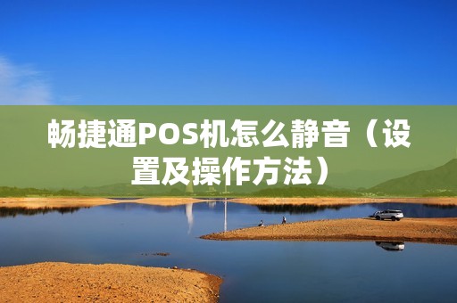 畅捷通POS机怎么静音（设置及操作方法）