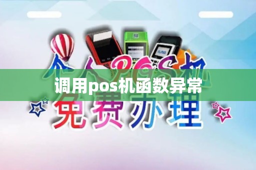 调用pos机函数异常