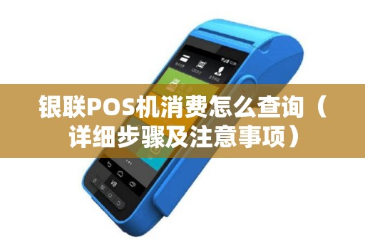 银联POS机消费怎么查询（详细步骤及注意事项）