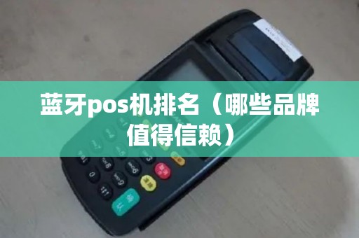 蓝牙pos机排名（哪些品牌值得信赖）