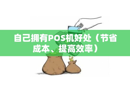 自己拥有POS机好处（节省成本、提高效率）