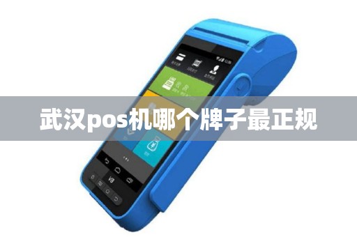 武汉pos机哪个牌子最正规