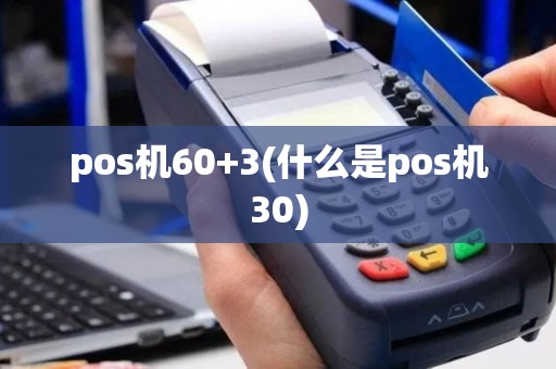 pos机60+3(什么是pos机30)