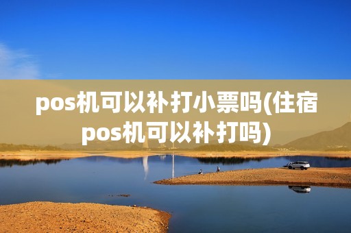 pos机可以补打小票吗(住宿pos机可以补打吗)