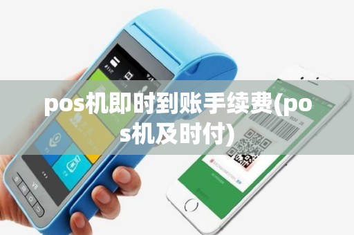 pos机即时到账手续费(pos机及时付)