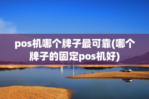 pos机哪个牌子最可靠(哪个牌子的固定pos机好)