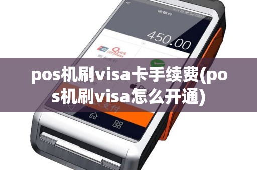 pos机刷visa卡手续费(pos机刷visa怎么开通)